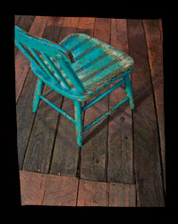 Turquoise Chair